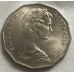AUSTRALIA 1970 . FIFTY 50 CENTS COIN . CAPTAIN COOK